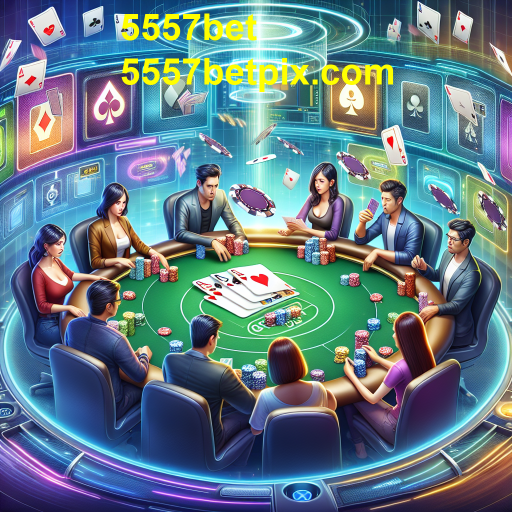 Descubra o Mundo do Poker no 5557bet